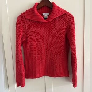 Calvin Klein 100% Cotton Collared Sweater